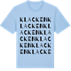 Blue Soul t-shirt med Klacken ordlek t-shirt