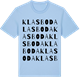 Blue Soul t-shirt med Klasboda ordlek t-shirt