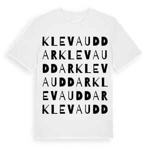 Kleva uddar ordlek t-shirt – ekologisk bomull t-shirt från Pinshirt