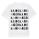 Klockarhagen ordlek t-shirt