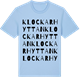 Blue Soul t-shirt med Klockarhyttan ordlek t-shirt