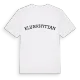 Klunkhyttan böjd t-shirt