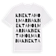 Knektaholmarna ordlek t-shirt
