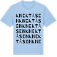 Blue Soul t-shirt med Knektåsen ordlek t-shirt