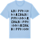 Blue Soul t-shirt med Knipphammaren ordlek t-shirt