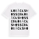 Kobäcksmossen ordlek t-shirt
