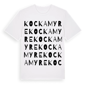 Kockamyre ordlek t-shirt – ekologisk bomull t-shirt från Pinshirt