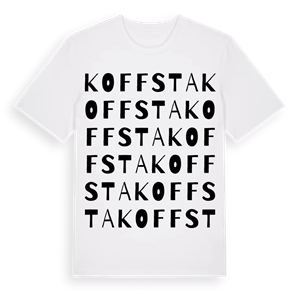 Koffsta ordlek t-shirt – ekologisk bomull t-shirt från Pinshirt