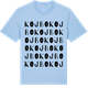 Blue Soul t-shirt med Kojbo ordlek t-shirt