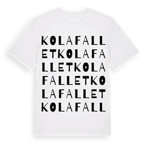 Kolafallet ordlek t-shirt – ekologisk bomull t-shirt från Pinshirt