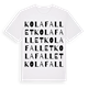 Kolafallet ordlek t-shirt