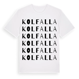 Kolfalla ordlek t-shirt – ekologisk bomull t-shirt från Pinshirt