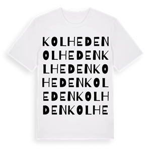 Kolheden ordlek t-shirt – ekologisk bomull t-shirt från Pinshirt