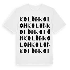 Kolön ordlek t-shirt – ekologisk bomull t-shirt från Pinshirt