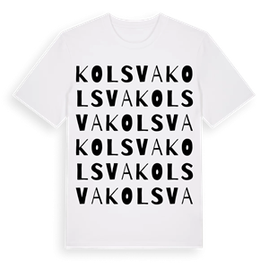 Kolsva ordlek t-shirt – ekologisk bomull t-shirt från Pinshirt