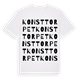 Konsttorpet ordlek t-shirt
