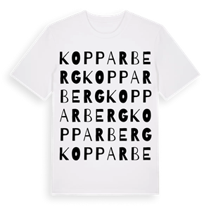 Kopparberg ordlek t-shirt – ekologisk bomull t-shirt från Pinshirt