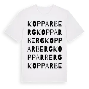 Kopparberg ordlek t-shirt – ekologisk bomull t-shirt från Pinshirt
