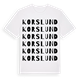 Korslund ordlek t-shirt