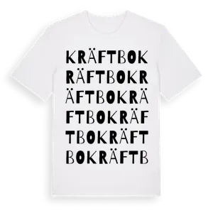Kräftbo ordlek t-shirt – ekologisk bomull t-shirt från Pinshirt