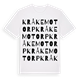 Kråkemotorp ordlek t-shirt