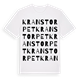 Kranstorpet ordlek t-shirt