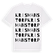 Krismanstorp ordlek t-shirt