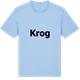 Blue Soul t-shirt med Krog fetstil t-shirt