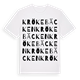 Krökebäcken ordlek t-shirt