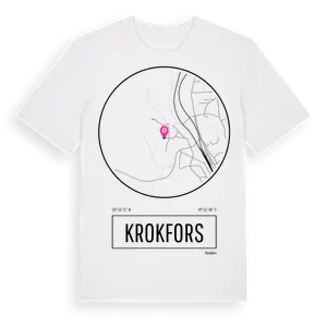 Krokfors t-shirt – ekologisk bomull t-shirt från Pinshirt