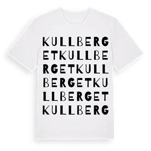 Kullberget ordlek t-shirt – ekologisk bomull t-shirt från Pinshirt