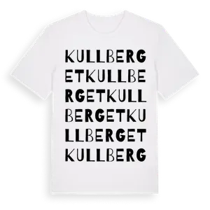 Kullberget ordlek t-shirt – ekologisk bomull t-shirt från Pinshirt