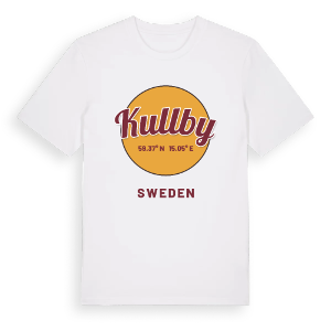 Kullby cirkel t-shirt – ekologisk bomull t-shirt från Pinshirt