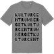 Mid Heather Gray t-shirt med Kulturcentrum Berget ordlek t-shirt