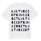 Kulturcentrum Berget ordlek t-shirt