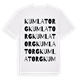 Kumla torg ordlek t-shirt