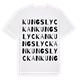 Kungslyckan ordlek t-shirt