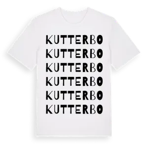 Kutterbo ordlek t-shirt – ekologisk bomull t-shirt från Pinshirt