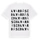 Kvarnåsen ordlek t-shirt