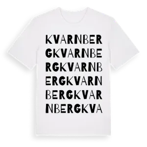 Kvarnberg ordlek t-shirt – ekologisk bomull t-shirt från Pinshirt