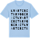Blue Soul t-shirt med Kvarteret Bryggeriet ordlek t-shirt