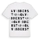 Kvinnerstahag ordlek t-shirt