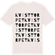 Vintage White t-shirt med Kvisttorpet ordlek t-shirt