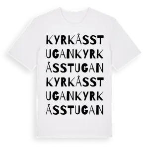 Kyrkåsstugan ordlek t-shirt – ekologisk bomull t-shirt från Pinshirt