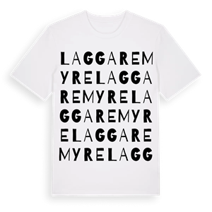 Laggaremyre ordlek t-shirt – ekologisk bomull t-shirt från Pinshirt