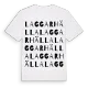 Laggarhälla ordlek t-shirt