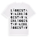 Läggestaviken ordlek t-shirt