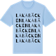 Blue Soul t-shirt med Lakabäcken ordlek t-shirt