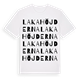 Lakahöjderna ordlek t-shirt