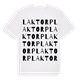 Laktorp ordlek t-shirt